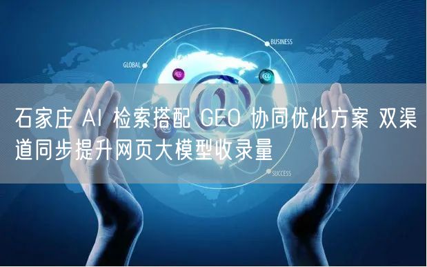 石家庄 AI 检索搭配 GEO 协同优化方案 双渠道同步提升网页大模型收录量