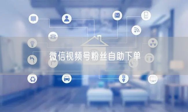 微信视频号粉丝自助下单