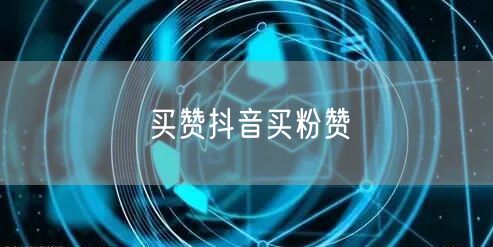 买赞抖音买粉赞