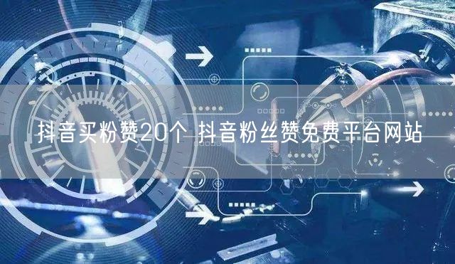 抖音买粉赞20个 抖音粉丝赞免费平台网站