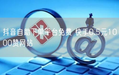 抖音自助下单平台免费 快手0.5元1000赞网站